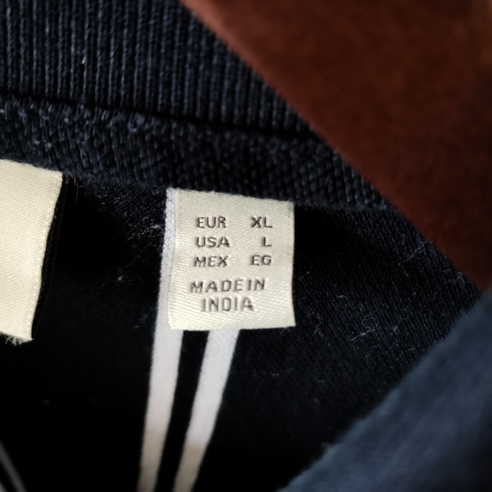 MANGO Striped cotton polo shirt - (XL) - Picture 7 of 11